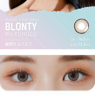 LensMe Original 1Day – Series Blonty Milkchoco 日拋 30片裝 (000/100-700度門市現貨)
